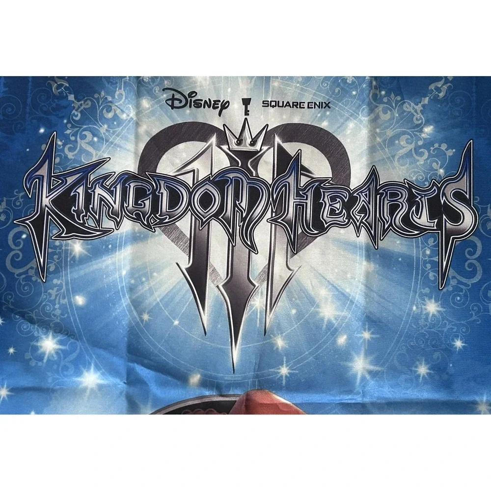 Disney Square Enix Kingdom Hearts Wall Tapestry Flag Toy Story Sora Woody Banner
